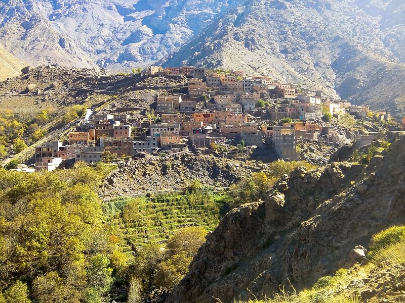 Randonn&eacute;e d'Imlil dans le Haut Atlas